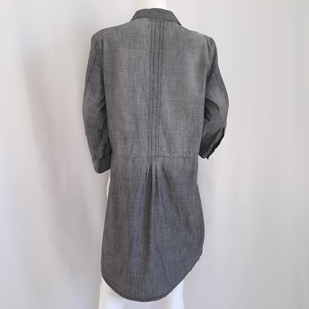 Calvin Klein Jeans Chambray Shirt Dress - Picture 4 of 8